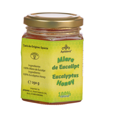 Miere de eucalipt APIDAVA - 250 g